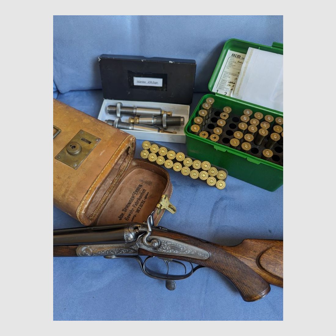 Joh. Springers Erben Hahndoppelbüchse