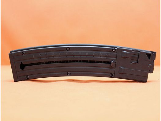 GSG Niemieckie Broń Sportowa GSG-STG44: Magazynek 25-strzałowy .22lr Polimer czarny (444.01.03)