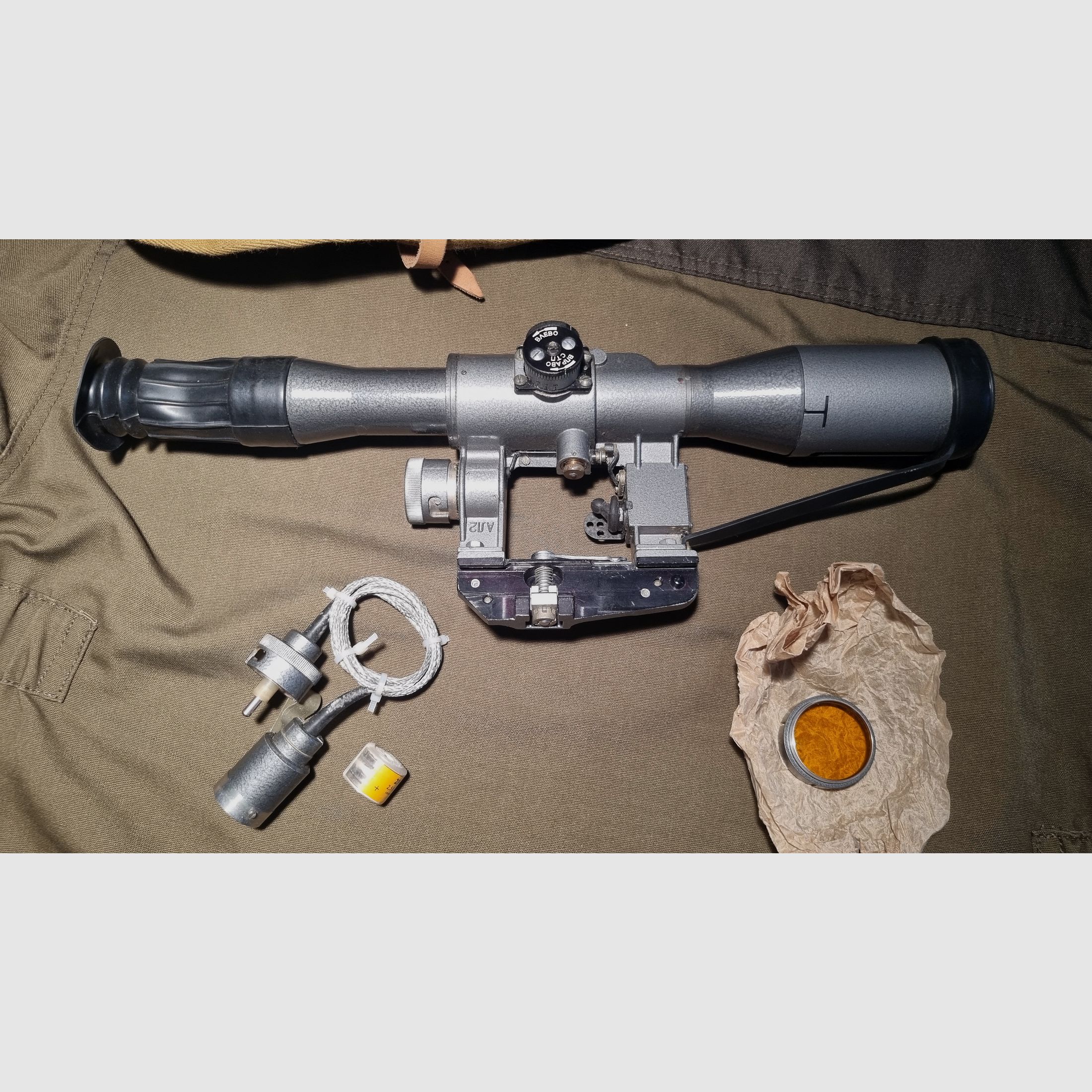 Visor Belaruso BelOMO POSP 6x42 para SVD Dragunov PSO-1 / Rusia / Unión Soviética / URSS