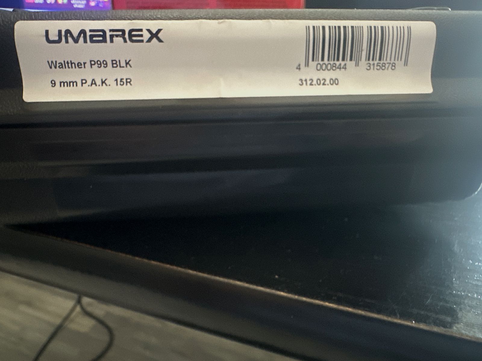 Walther P99 Schreckschuss 9mm P.A.K. (Umarex) – incl. valigetta per armi & munizioni residue