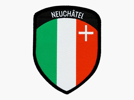 Patch in velcro stemma cantonale Neuchâtel