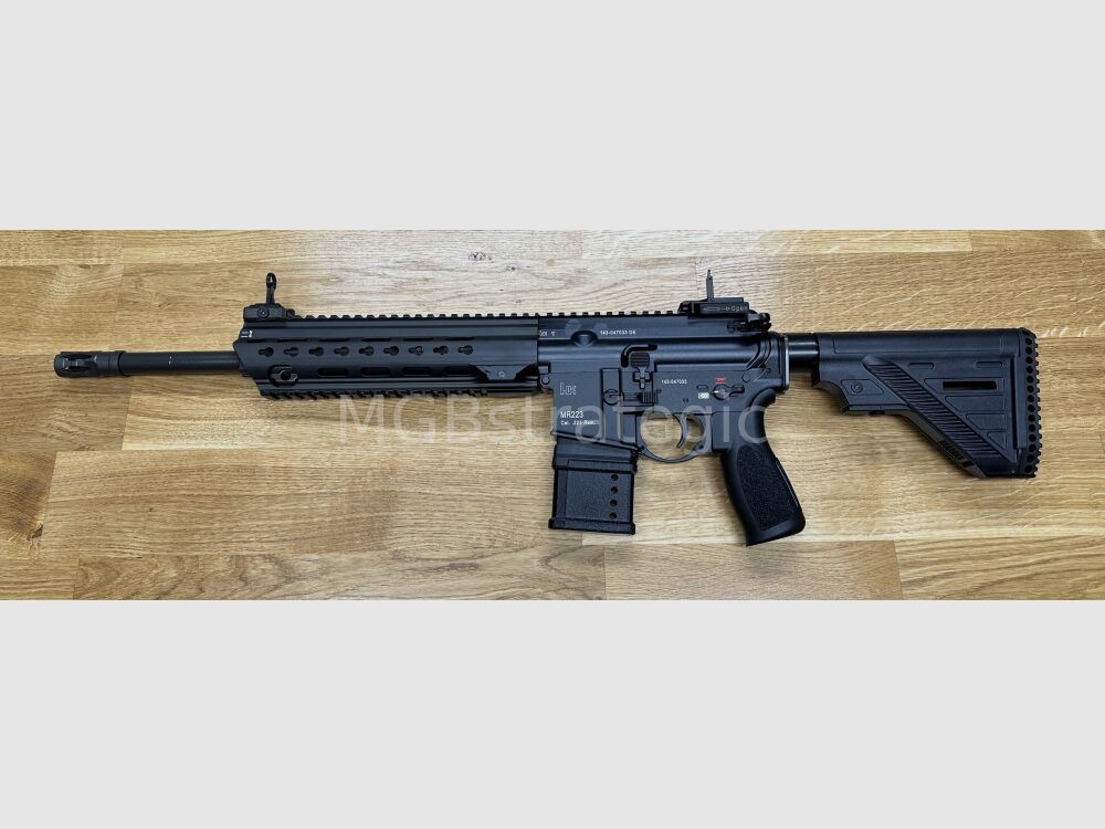Heckler & Koch MR223 A3 Slim-Line 14,5" canon - carabine semi-automatique .223Rem La version civile du H&K 416 - version civile du nouveau fusil d'assaut de la Bundeswehr