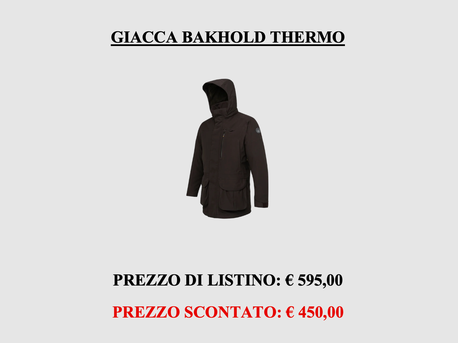 Beretta – Bakhold Thermo Jacke, Bild 1 von 9
