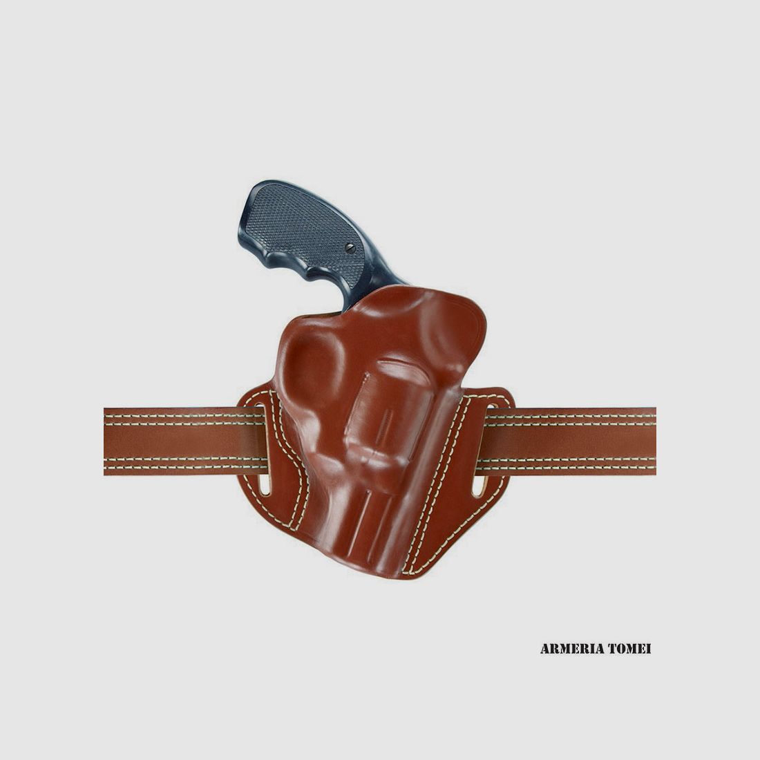 HOLSTER – RADAR – SEMI-FLEXIBLE OPEN 2" – 2.5" (079/Brown Bulg.)