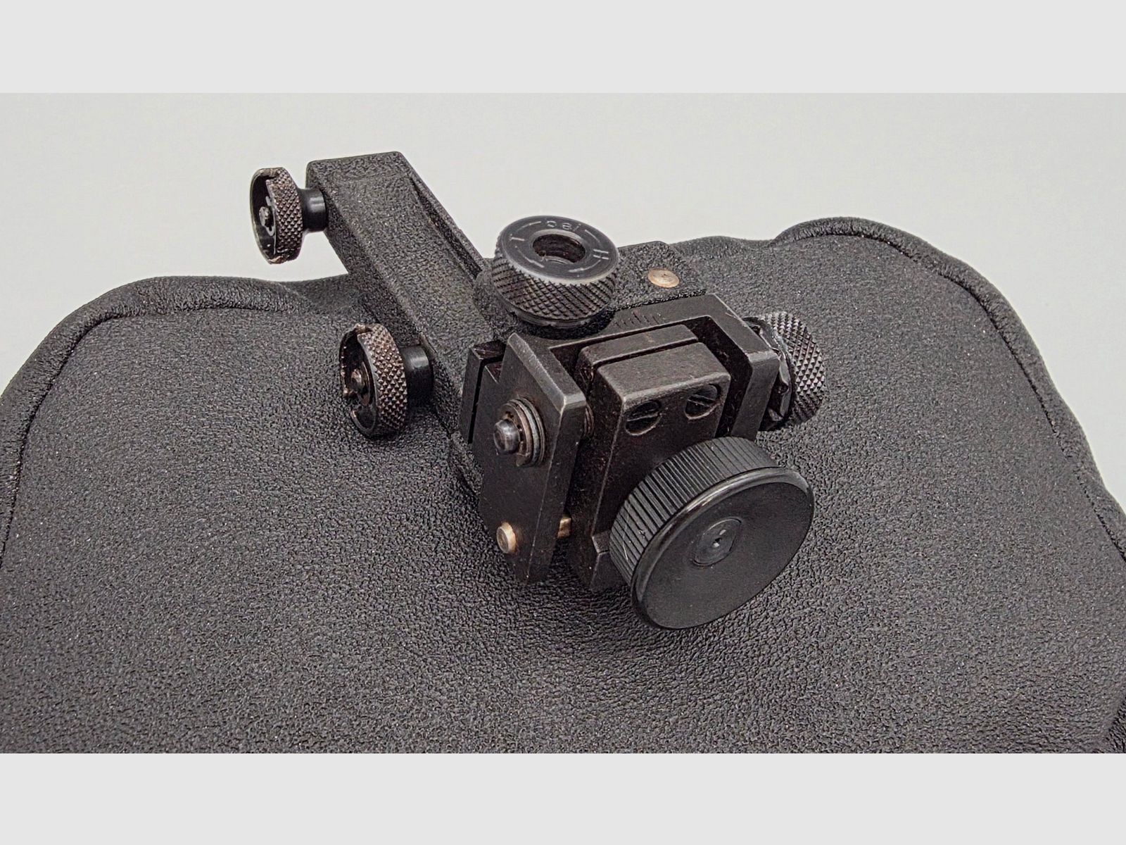Zeer mooie Diopter Haenel met accessoires in de originele doos Suhl Mod. M150 KK geweer, afbeelding 3 van 6