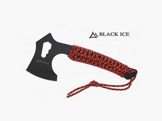 Black Ice Nomad Axt mit Paracord Griffwicklung