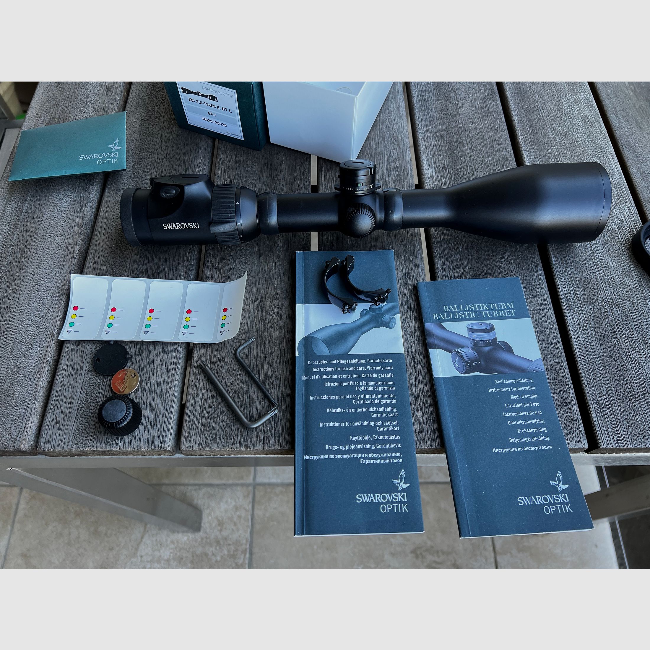 Swarovski Z6I 2,5-15X56 II. BT L 4A-I