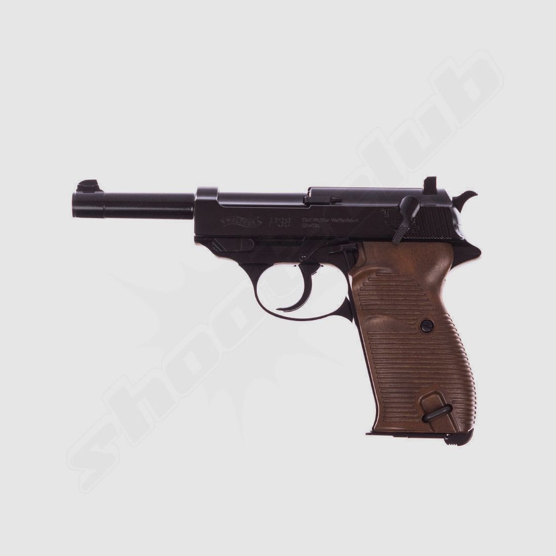 Walther P38 CO2 Pistole mit Blowback - 4,5mm Stahl BBs