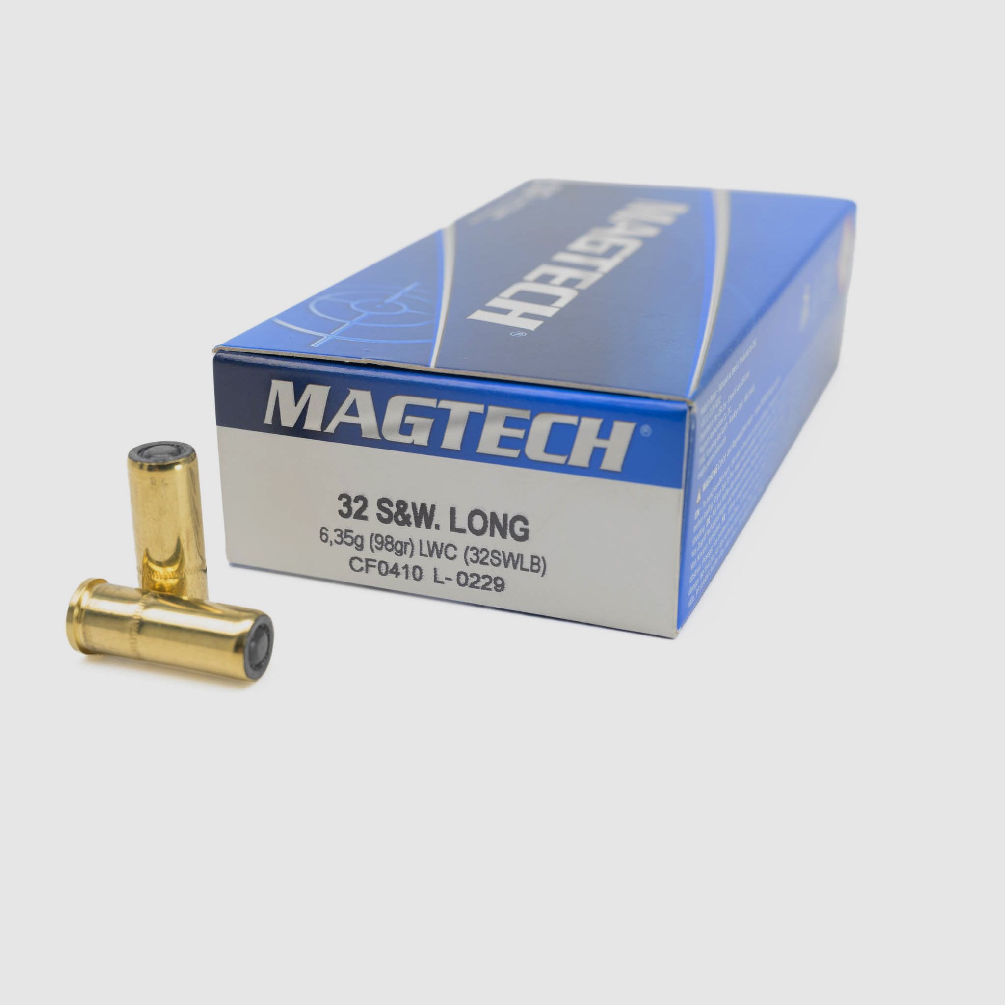 MAGTECH .32 S&W long plomb wadcutter 6,4g/98grs.