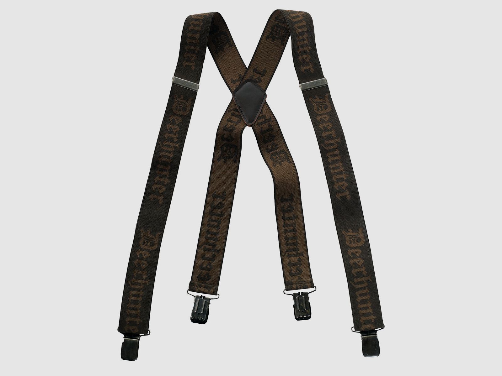 Bretelle Deerhunter con logo e clip