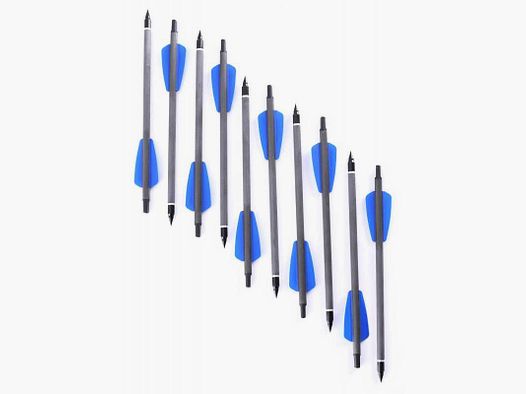 EK Archery 10 Ersatzpfeile, Feldspitzen für Adder, R9 und R10 Armbrust