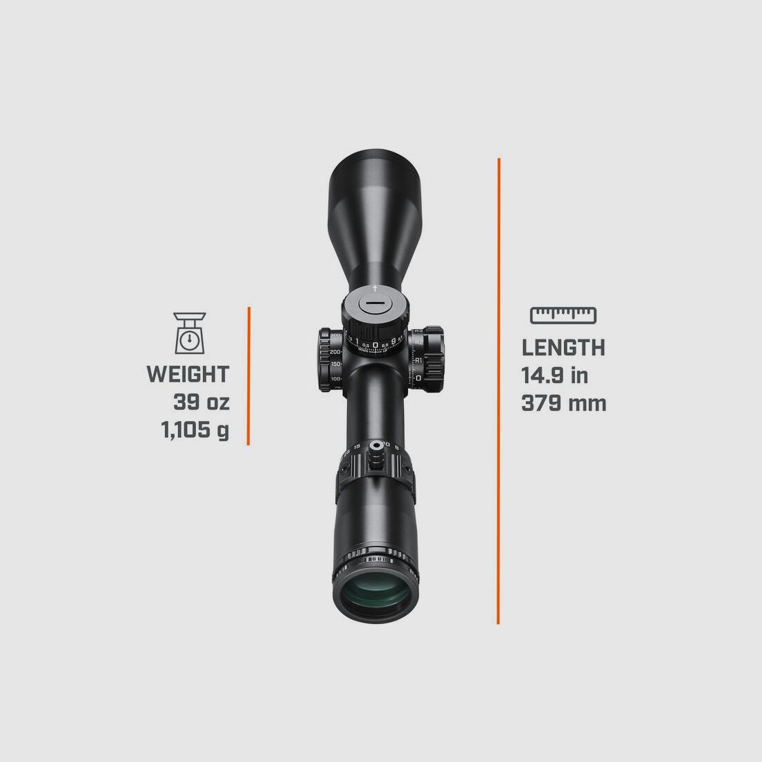Bushnell Zielfernrohr Elite Tactical XRS3 6-36x56 Absehen G4P FFP #ETXRS3G4