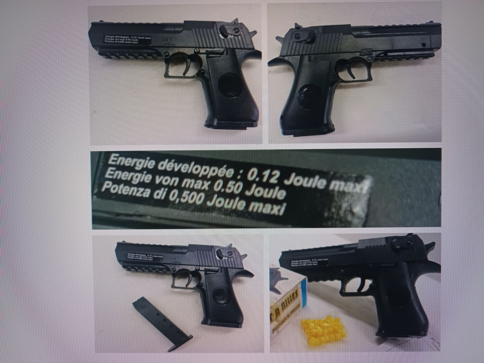 Mehrschüssige PISTOLE / Colt + Magazin + Muni = OVP __ NEU !!!, Bild 2 von 3