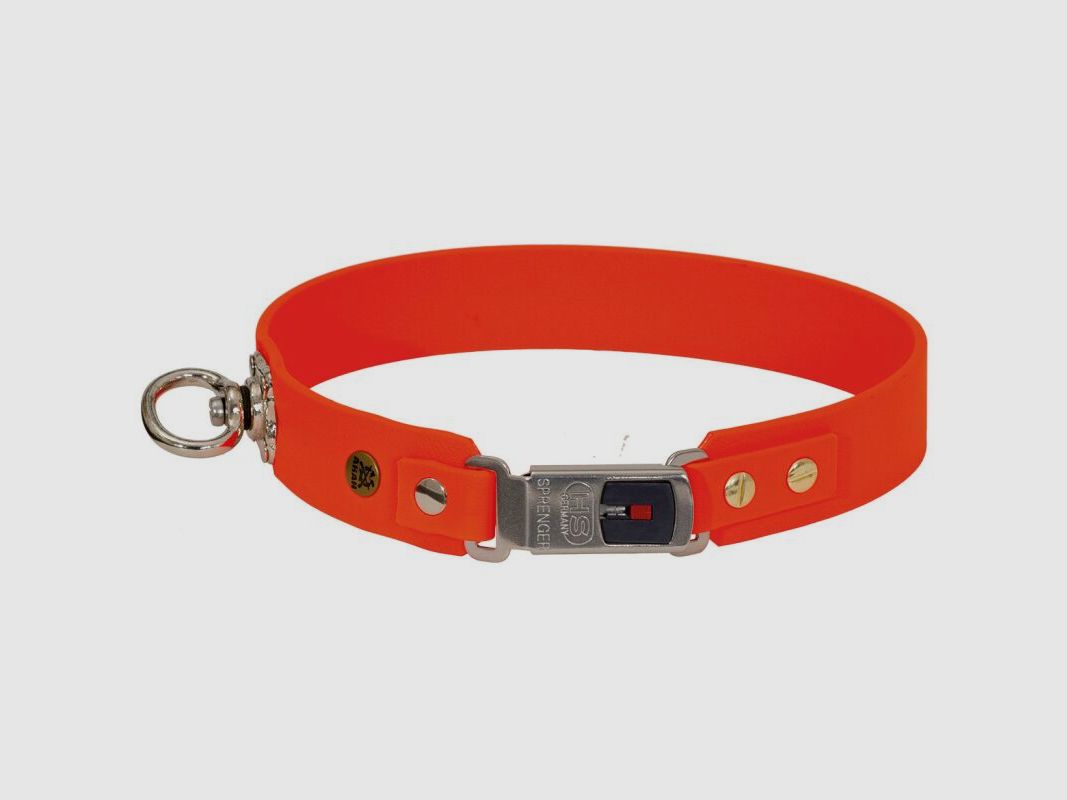 AKAH BioThane Schweißhalsung mit Clicklock