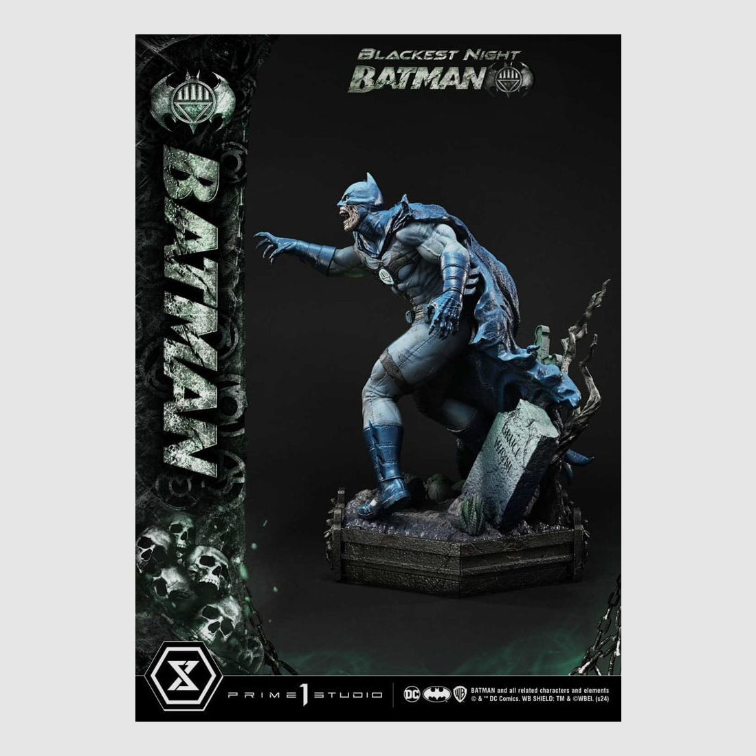 Batman Premium Masterline Series Statue Batman Blackest Night Version 45 cm | 43111