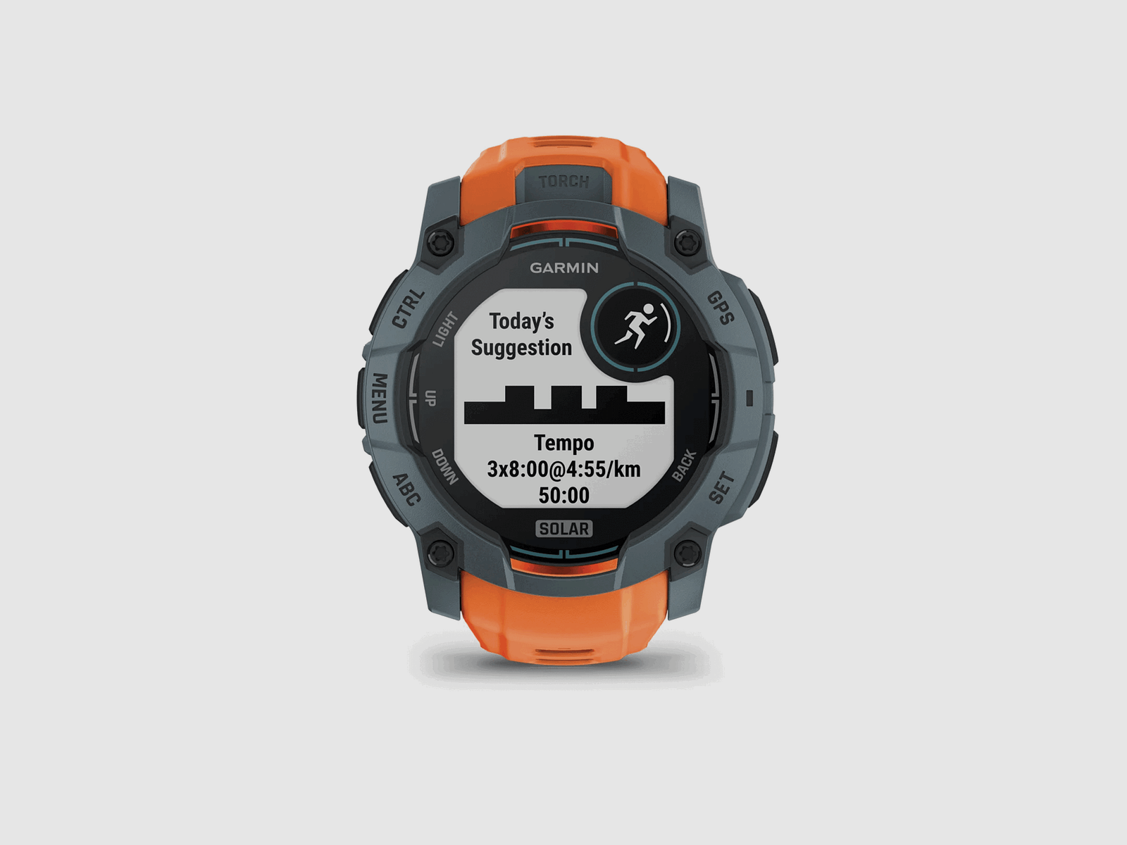 UHR – GARMIN – INSTINCT® 3 | 50MM | SOLAR | Twilight mit Silikonarmband Solstice, Bild 17 von 19
