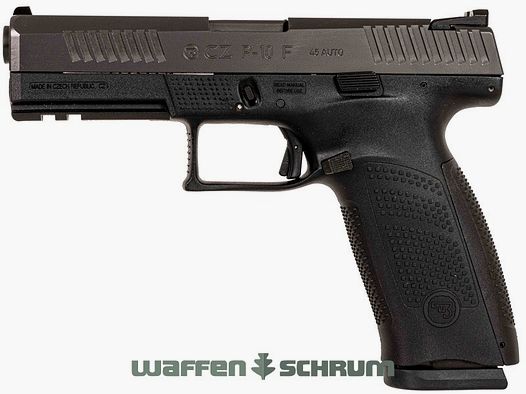 CZ P-10 F .45Auto étui original et accessoires (Res.-Mag., 2 poignées supplémentaires) LL: 112 mm