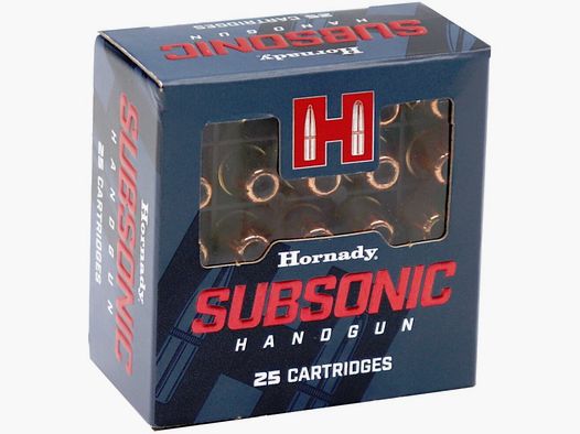 Hornady 9mm Luger XTP Subsonic 9.52g/147grs.