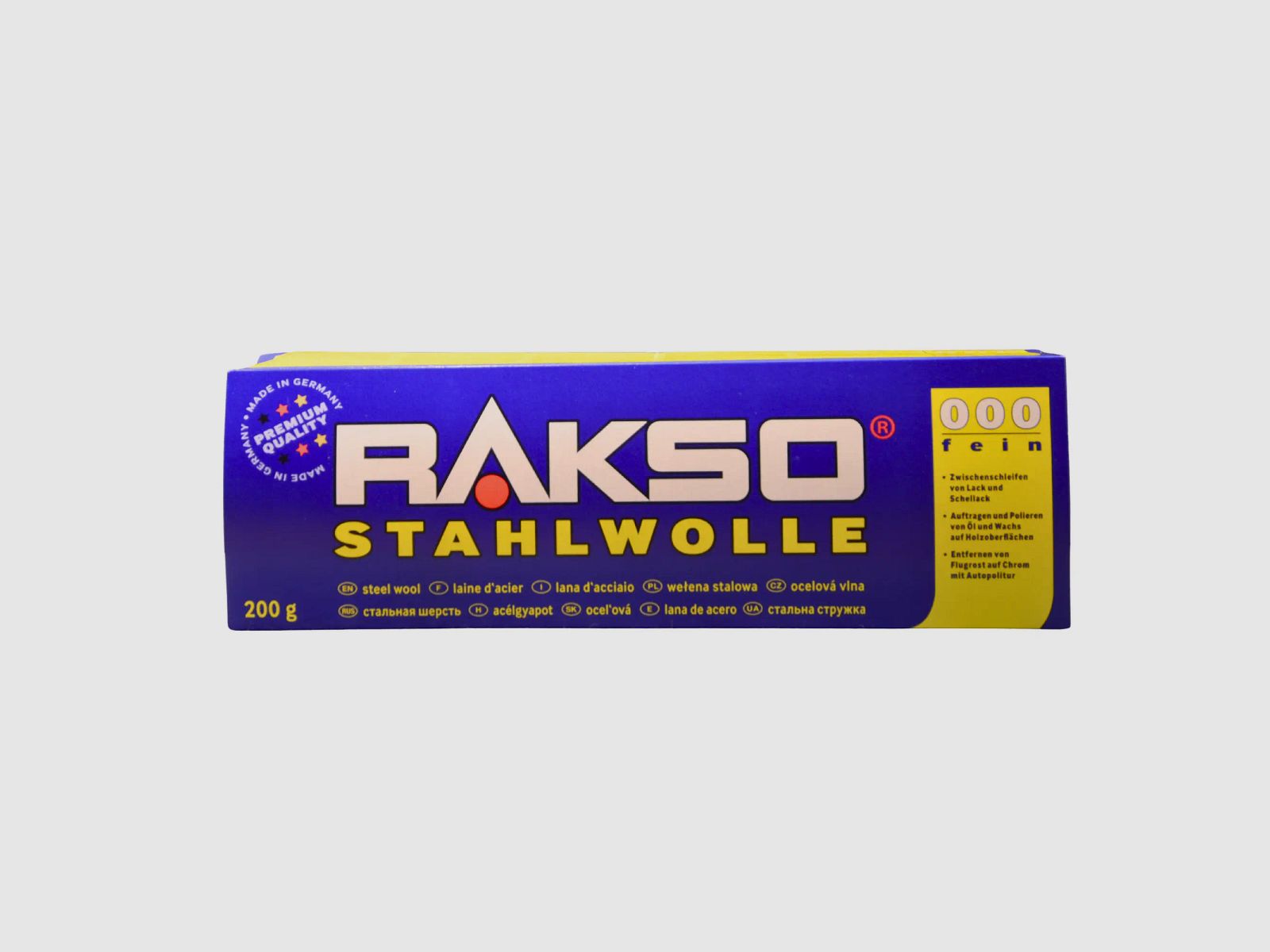 RAKSO Stahlwolle 000