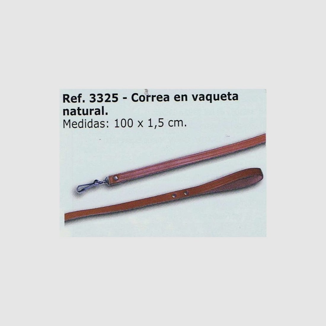 EISPORT CINTURA IN PELLE NATURALE