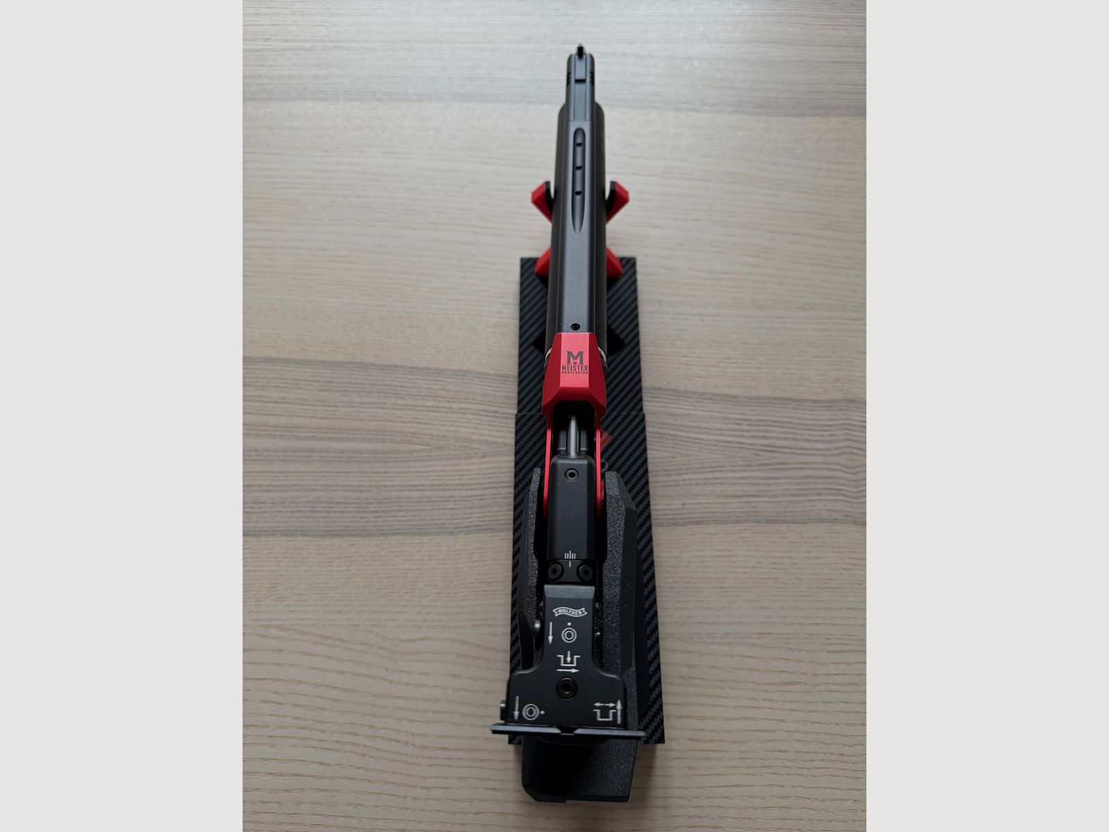 Walther LP 500 Master Factory red