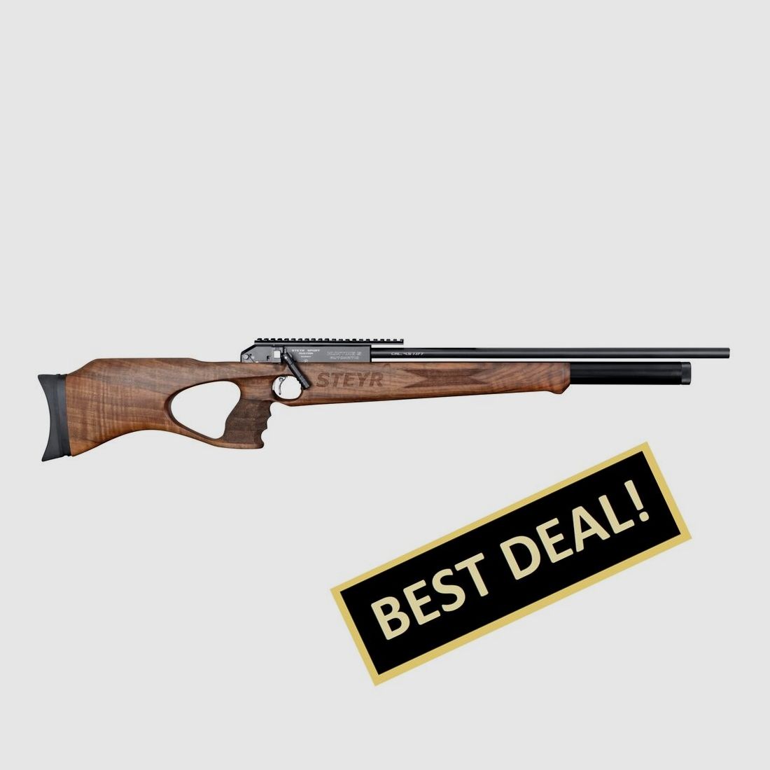 Steyr Match Karabin Pneumatyczny Polowanie 5 Automatyczny Prawy Napięcie - 24 Joule - Wymagane Pozwolenie na Zakup