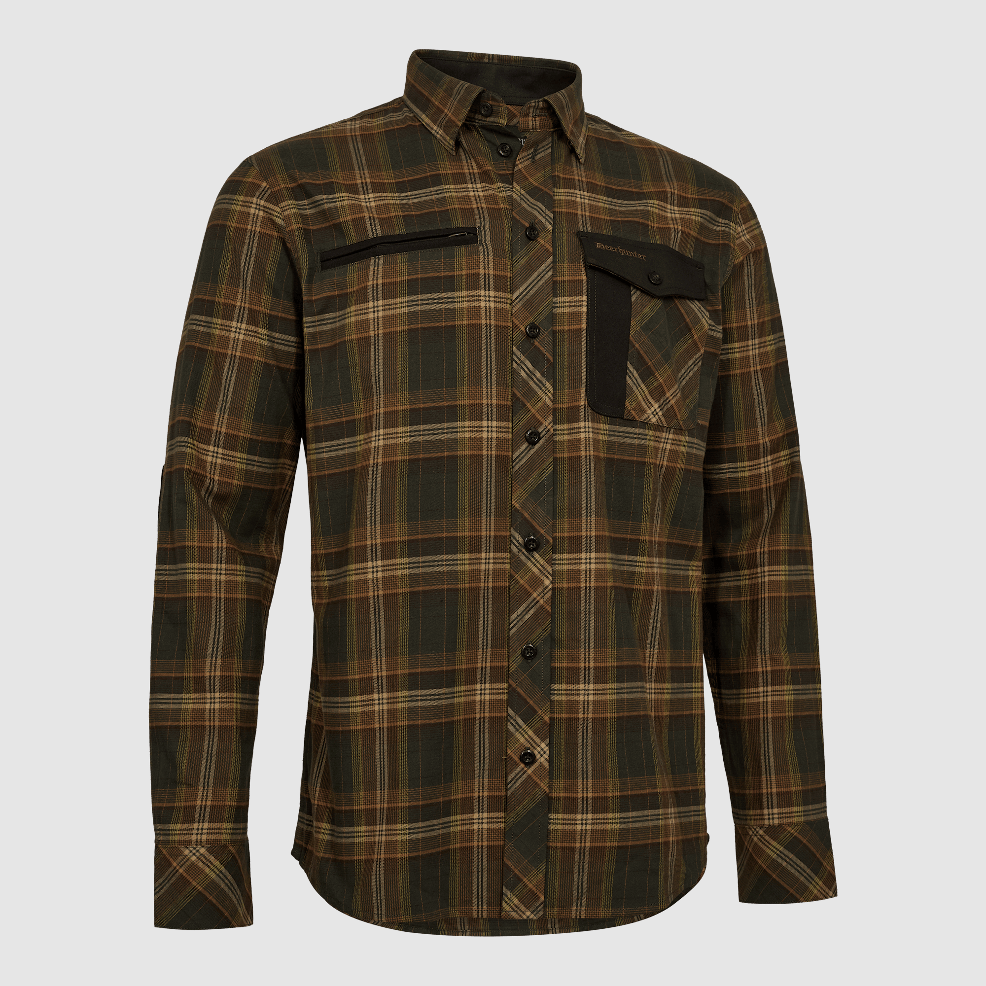 Deerhunter Bennett Shirt Green Check 49/50