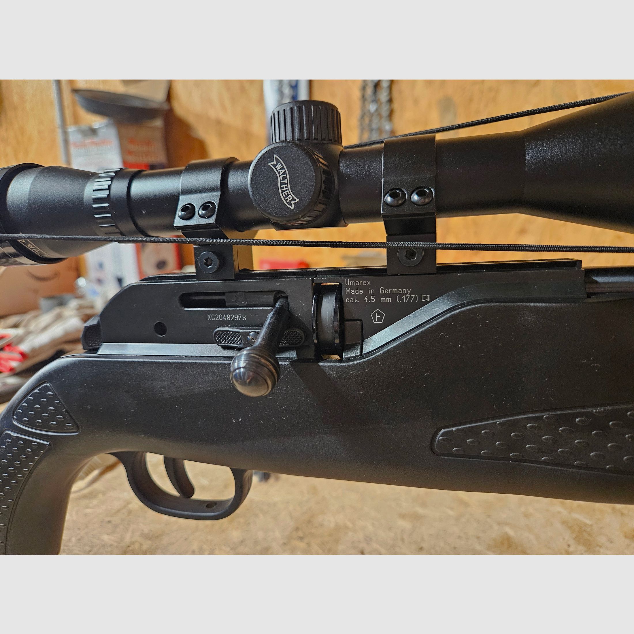 Walther Airmagnum 850 M2 met compressor