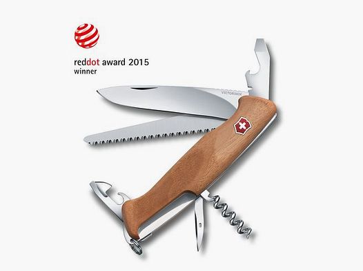 Victorinox Ranger Wood 55 Nogal 130mm Evo Wood Cuchillo Plegable