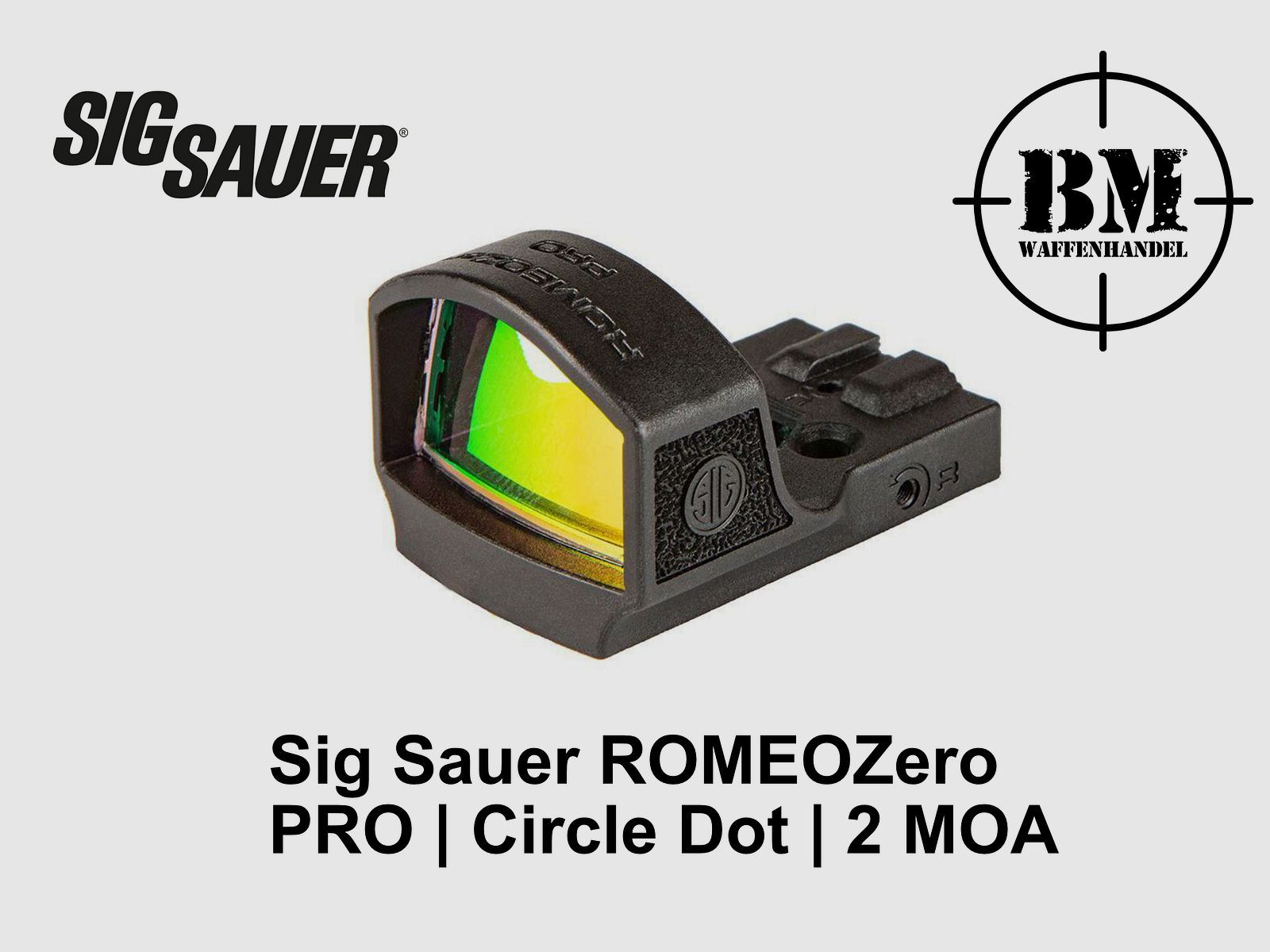 Sig Sauer ROMEOZero PRO | Kropka w okręgu | 2 MOA DARMOWA WYSYŁKA
