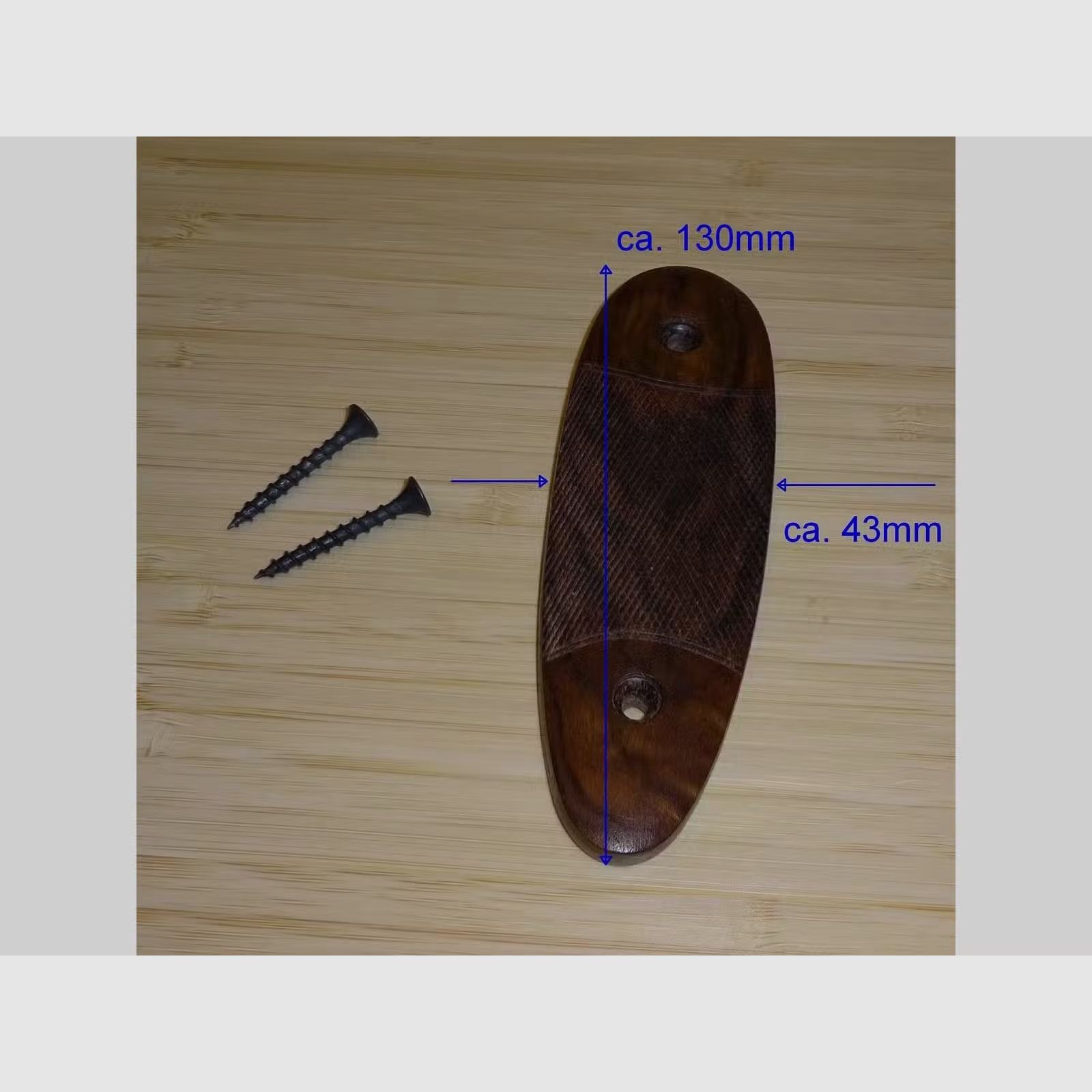 Echtholz-Schaftkappe für Blaser F3 * NEU