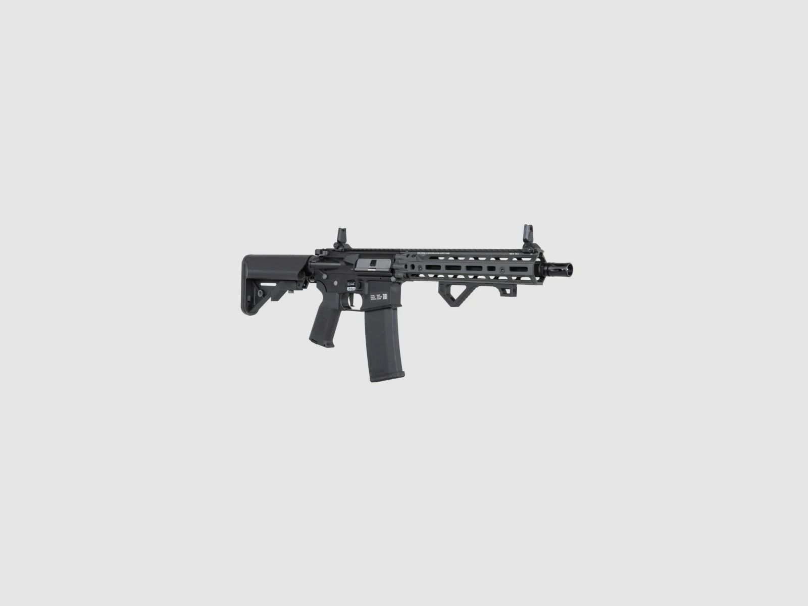 SA Daniel Defense® MK18 RIII M-LOK 10.5" (SA-P27 RIS III PRIME™ Aster II ETU BLDC™) Rifle Airsoft Libre a partir de 18 años – Steel Grey -F-