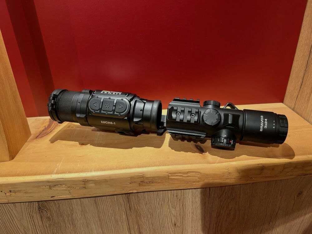Liemke Luchs 1 Blaser Multirail Montage en Selle Sig Sauer Bravo 3