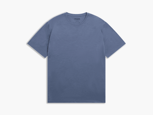 Bergans Merino Light Tee Uomini Granite Blue XXL