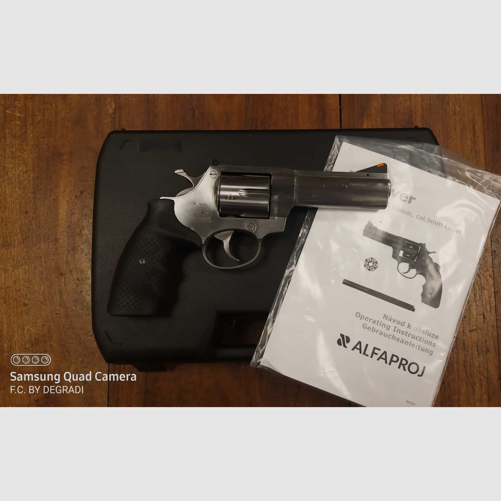 REVOLVER ALFAPROJ 9241S CALIBRE 9X19, image 1 sur 4