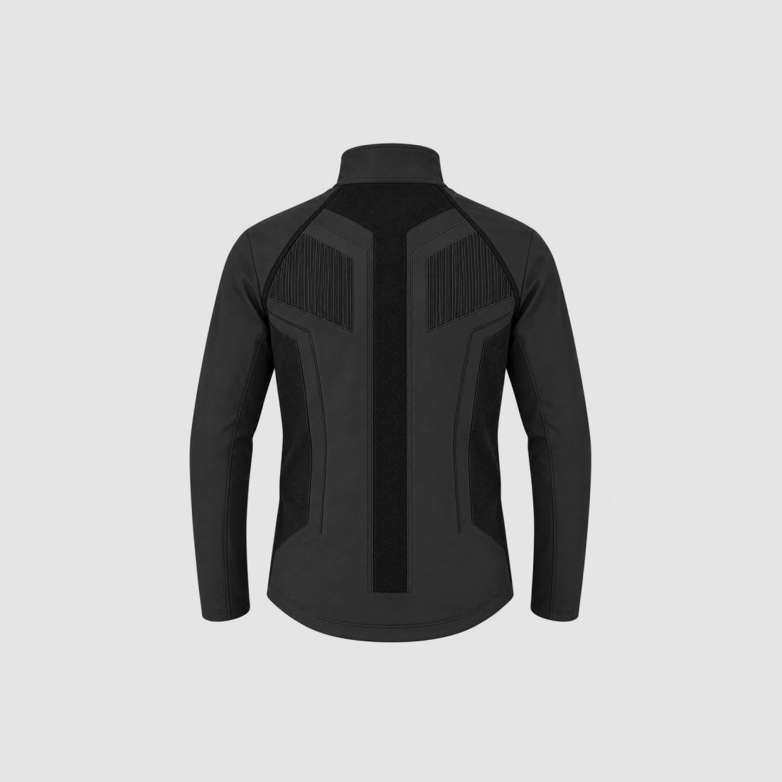 Base Layer Nero Con Zip - Caccia Invernale Comfort, immagine 3 di 3