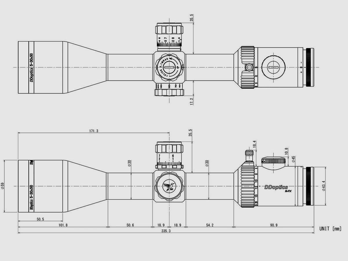 DDOptics NFX 5-30x50