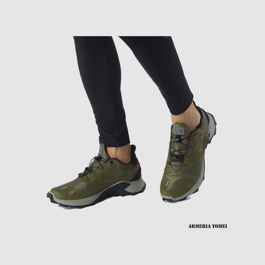 SALOMON – MAN – SUPERCROSS 3 GTX Olive Night / Wrought Iron / Black, afbeelding 6 van 6