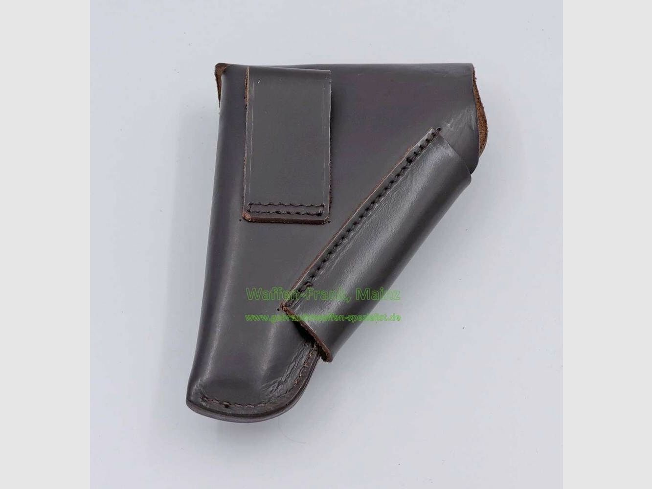 AKAH-(Fa. Albrecht Kind) Pistolenholster Walther PPK Gürtelholster - Leder, Braun