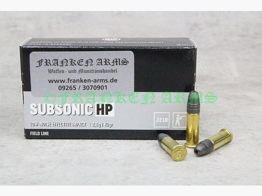 RWS Subsonic HP 40gr. 2,6g 50Stück Staffelpreise