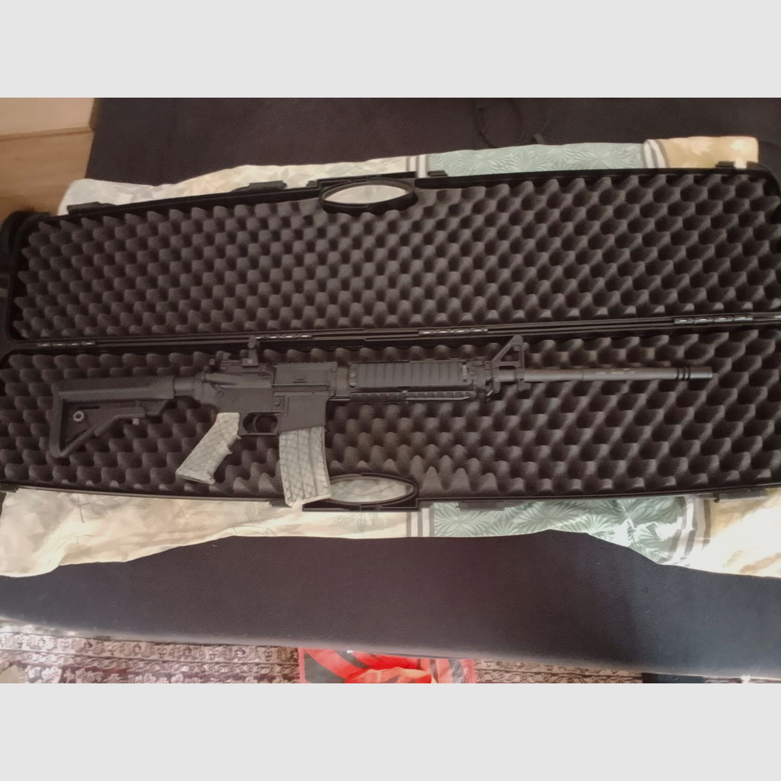 M4 Carbine Kipplauf 4,5mm + Tasche