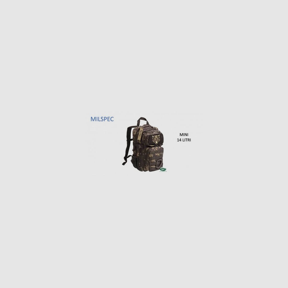 MILSPEC Mini-Rucksack camouflierte 14 Liter
