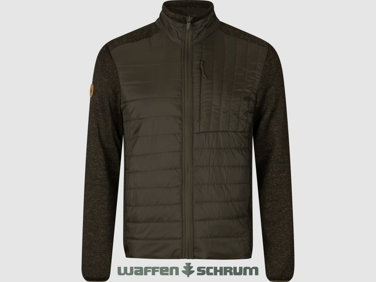 Chaqueta acolchada híbrida Theo Seeland verde pino