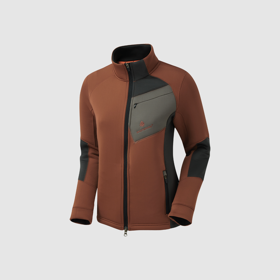 Warme Softshellweste Rot DAMEN / Thermic Jacket Brick - SHOOTERKING, Bild 1 von 3