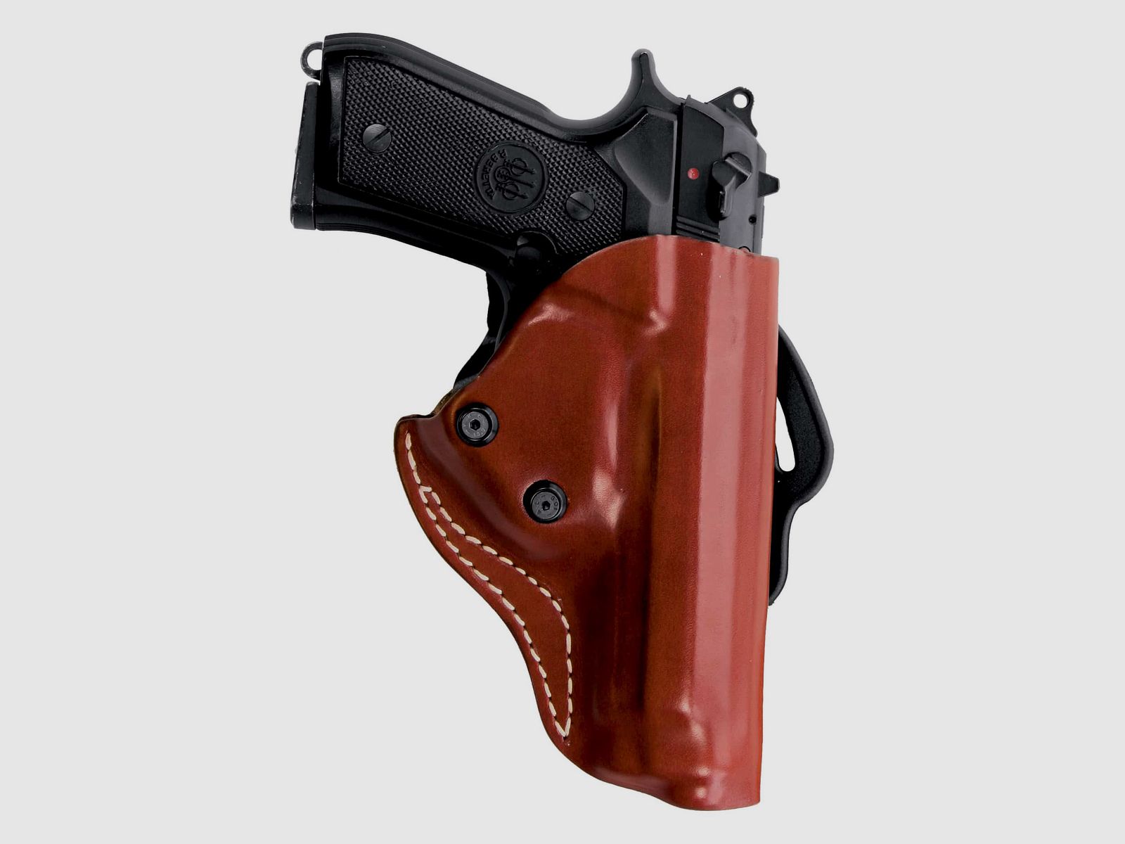 Vega Holster Pasek Skórzany Z Holsterem z Automatycznym Systemem Bezpieczeństwa