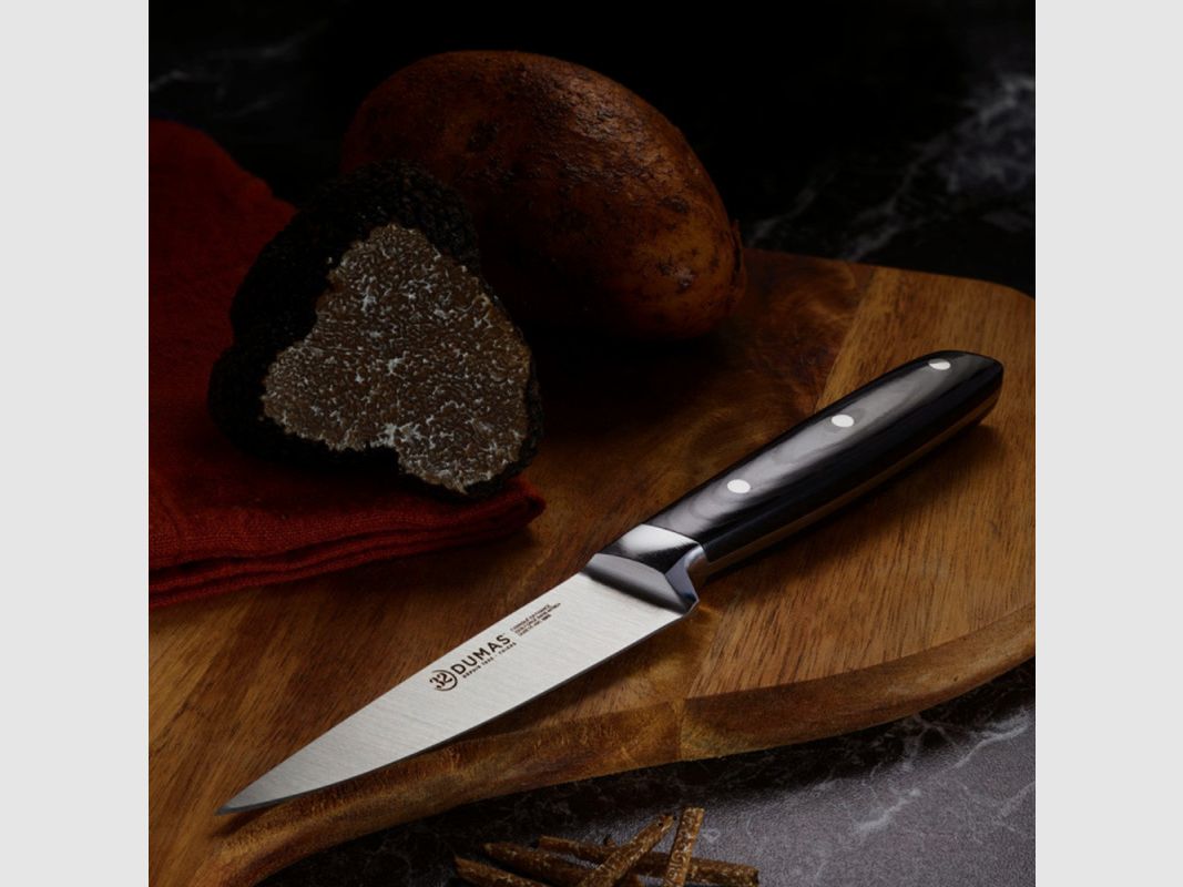 KÜCHENMESSER 32 DUMAS SIGNATURE MICARTA 10CM, Bild 1 von 5