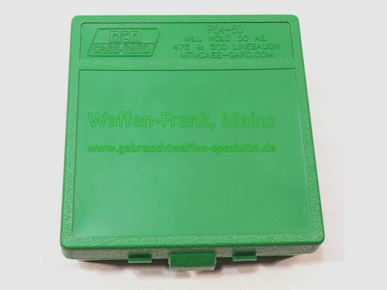 MTM Products Company USA Patronenbox P64-50 grün