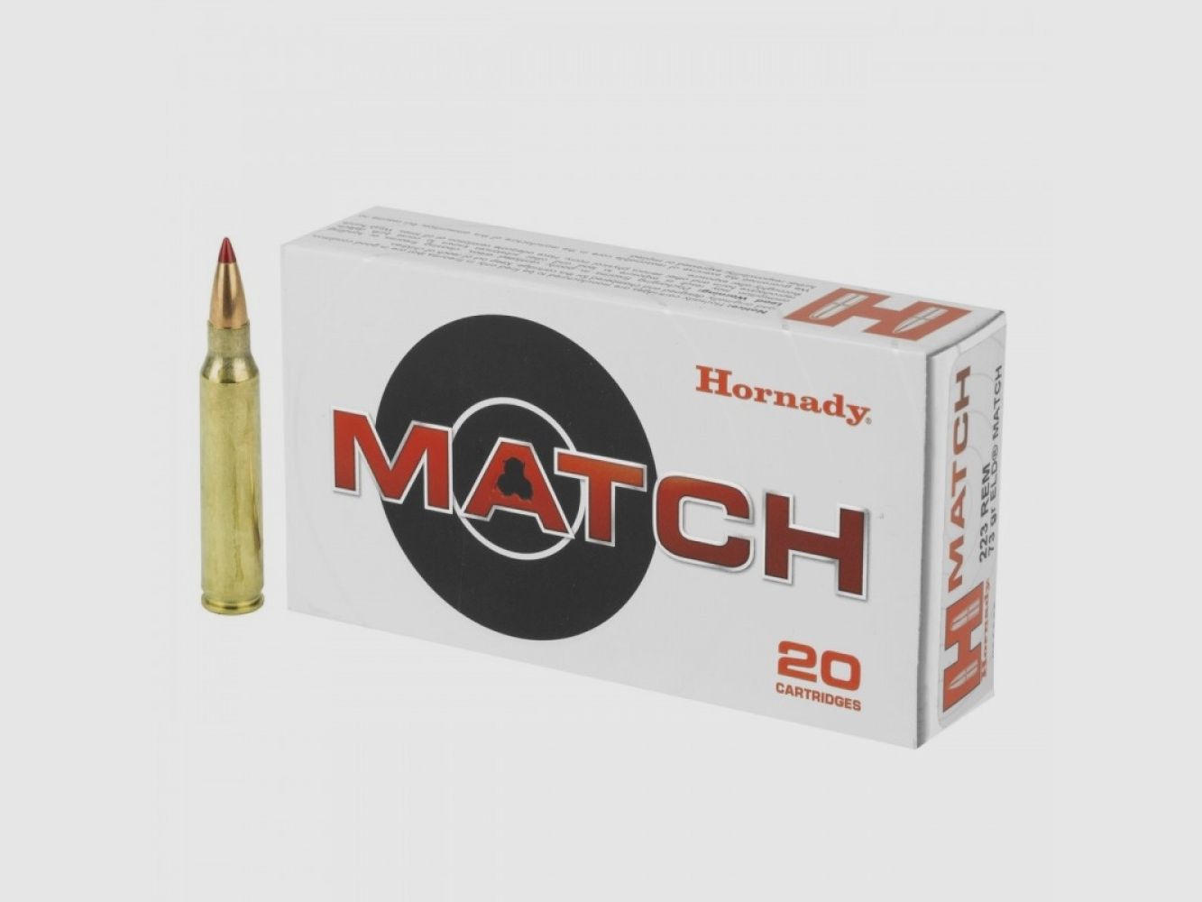 223 Remington Hornady MATCH™ 73 gr ELD® VE20