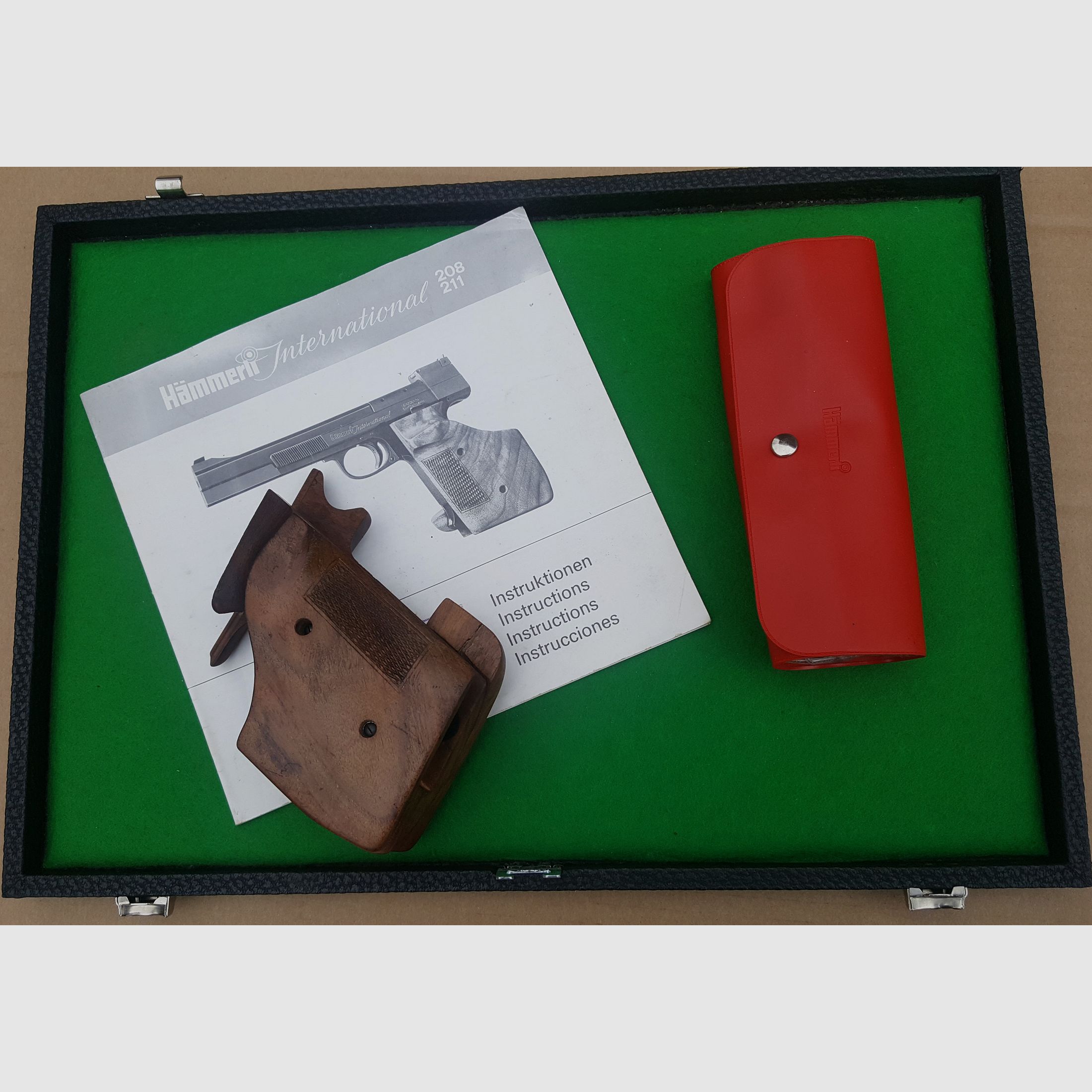 Hämmerli International 208 Sportpistole Cal.  .22LR