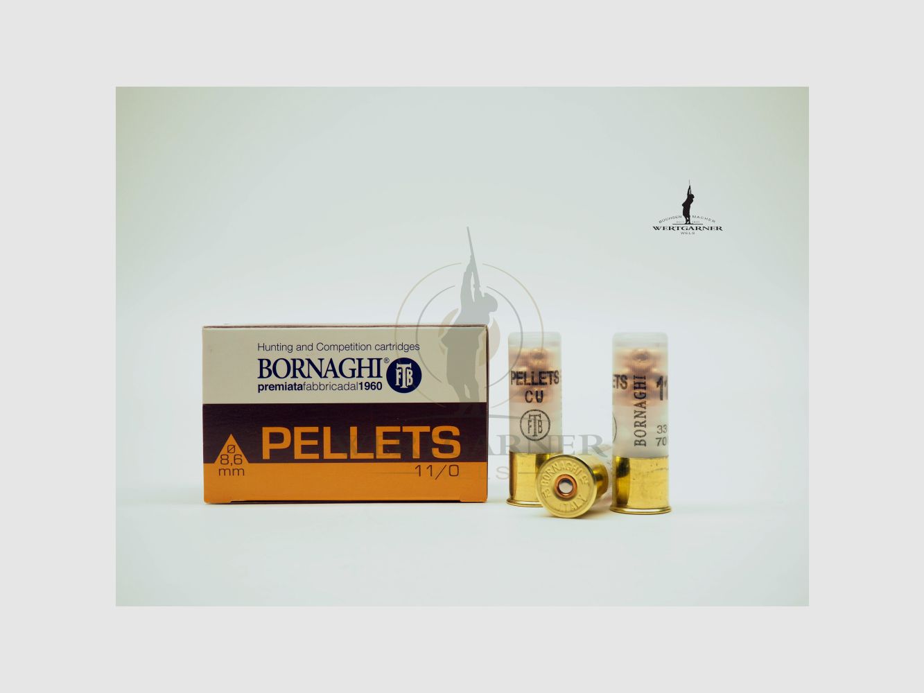 Bornaghi Pellets 12/70 33g 8,6mm, Bild 1 von 2